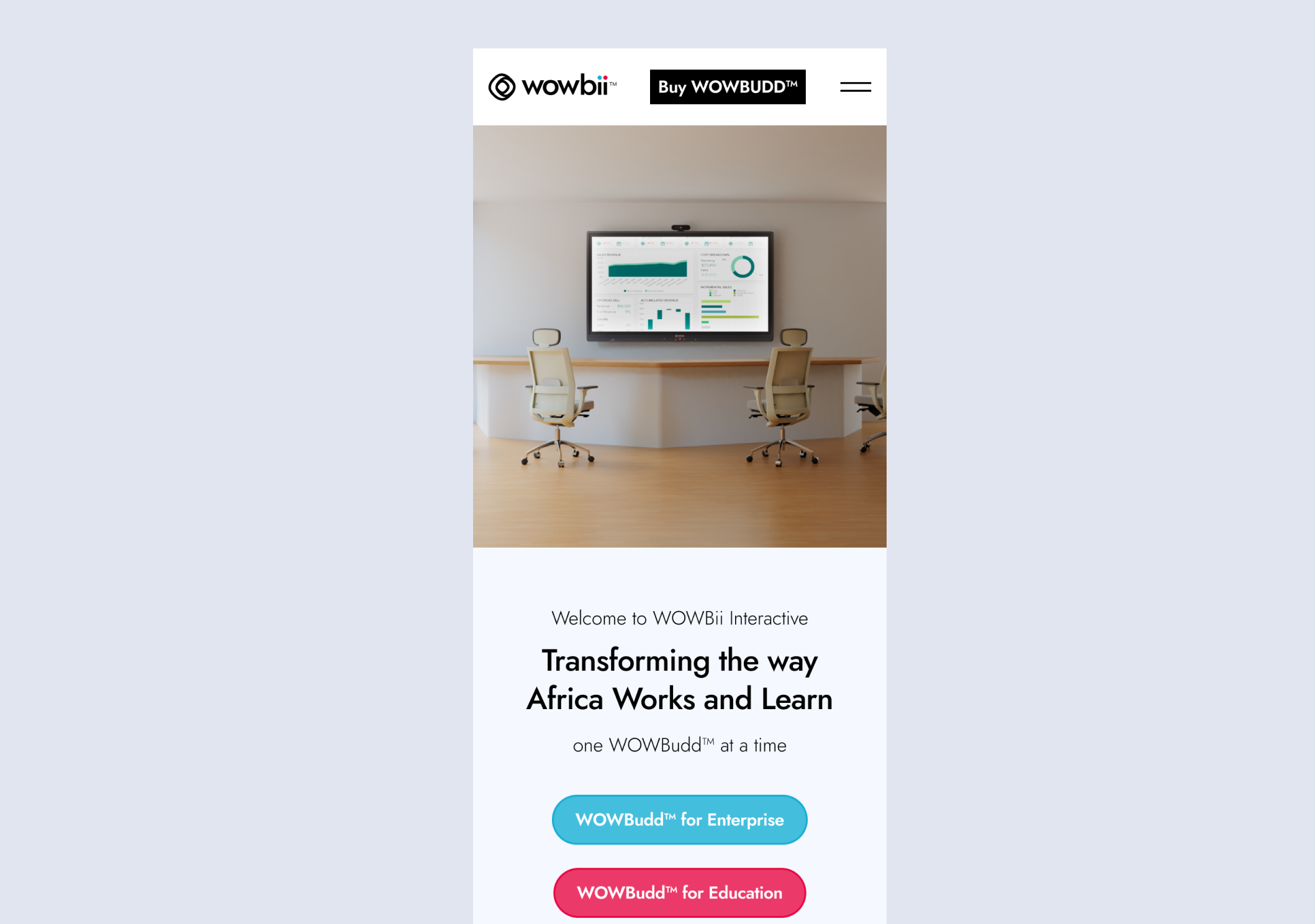 Web design studio in Lagos. Design agency in Lagos, Nigeria. WOWBii Interactive.